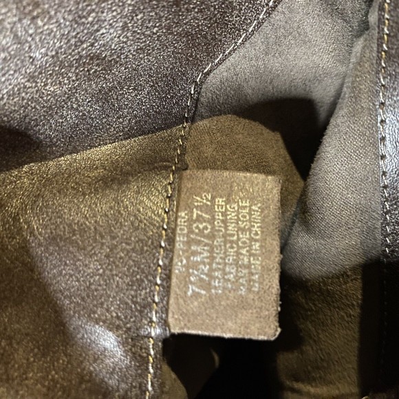 Vince Camuto Pedra Over The Knee Wide Calf Leather Zip Boots Size 7.5 - Picture 8 of 13